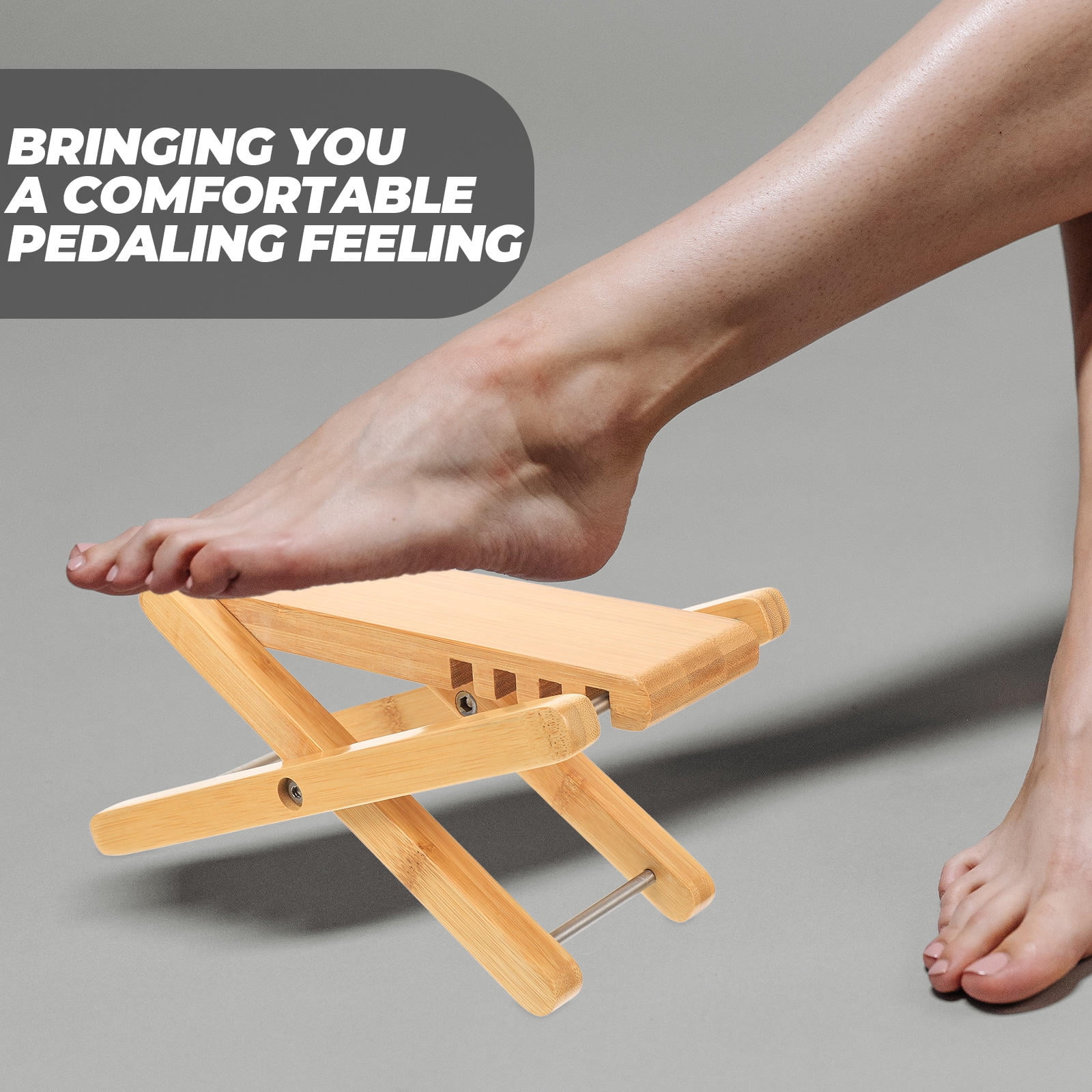 FONDOTIN Guitar Footrest Plastic Footstand for Guitar Players Musician Performance Accessory 1 Piece