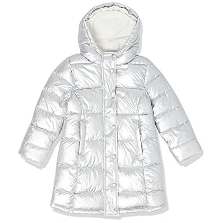 Girls metallic coat hot sale