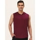 thumbnail image 2 of Camiseta sin mangas con capucha Lars Amadeus para hombre rojo L, 2 of 6
