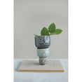 thumbnail image 4 of Creative Co-Op Decorative Stoneware Owl Containers, Multicolor, Set of 3, 4 of 7