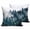 Green, variant on Throw Pillow Covers 18x18 Inch Set of 2 Black Misty Forest Decorative Pillows Cushion Case Soft Square Pillowcases Green Trees Mountain Landscape Throw Pillows for Couch Sofa Bed Chair Home Decor