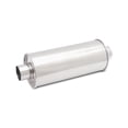 thumbnail image 4 of Vibrant Performance Exhaust Muffler 1118 StreetPower; Single 2-1/2 Inch Center Inlet; Dual 2-1/2 Inch Outlet; 6 Inch Body/19 Inch Overall Length, 4 of 4