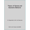Theory of Games and Economic Behavior, Used [Paperback]