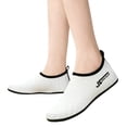 thumbnail image 4 of Barefoot Shoes for Women Slip On Wide Toe Box Zero Drop Non-Slip Lightweight Breathable Walking Running Hiking Grounding Footwear Women Outdoor Trail Gym,White 42, 4 of 6
