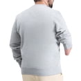 thumbnail image 2 of Men's G-III Sports by Carl Banks  Gray Kansas City Royals Adaptive Ombre City Fleece Sweatshirt, 2 of 3