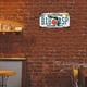 thumbnail image 3 of Hogar resistente a la intemperie Retro Chic letras signo hierro pintura pared dibujo plantillas, 3 of 7