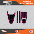 thumbnail image 2 of Kalair GFX Graphics Kit for Honda CRF80 (2004-2010) Twitch Series, 2 of 5