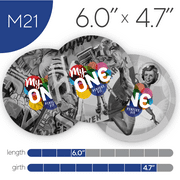 MyONE® Condoms Size M21, 6-Count