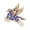 Blue, variant on Horse Brooch Colorful Shiny Rhinestone Enamel Wings Galloping Design Versatile Lapel Pin Collars Sweaters Bags Badge