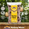 thumbnail image 4 of Rani Nutmeg (Jaiphul) Whole Spice, 21-23 Pieces, 3.5oz (100g) ~ All Natural | Vegan | Gluten Friendly | NON-GMO | Kosher | Indian Origin, 4 of 9
