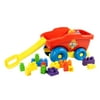Amloid Kids at work 25 Pc. Multi-Color Ton O Blocks Wagon for Ages 1 Year and up