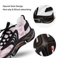 thumbnail image 7 of Flowers Background Walking Shoes for Men Woman Lightweight Tennis Fashion Elastic Sports Shoes Cushion Basketball Shoes, 7 of 7