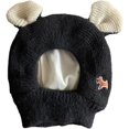 thumbnail image 1 of wefenad Orejas silenciosas para perros, orejeras para perros grandes, gorros de punto antirruido para perros, gorro de invierno cálido con cubierta para las orejas para perros media y grandes, co c8, 1 of 3