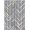 Black White Navy Tan, Pattern 14, variant on ODIKA 8'x10' Washable Area Rug Classic Monochrome Stripe With Clean Geometric Border Design for King Size Bedroom Under Bed, Master Suite, Non-Shedding, Easy Care