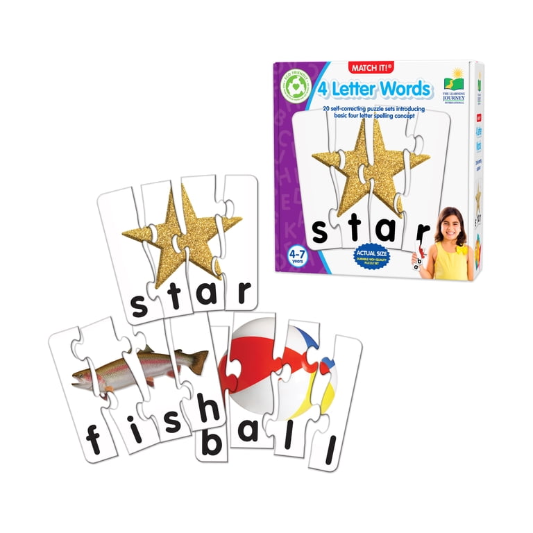 The Learning Journey - Match It! Spelling Jr. - Puzzle ortografico