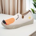thumbnail image 4 of Deporte Florales Sin Cordones para Mujer Con Punta Redonda Antideslizante Viajes Al Aire Libre, 4 of 9