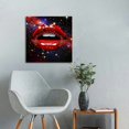 thumbnail image 5 of Chilfamy Stars Hologram Art Modern Canvas Prints Wall Art Decor 16x16in, 5 of 6