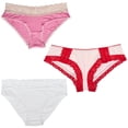 thumbnail image 3 of Curve Muse Cotton Soft Women Underwear Knickers Boxer Briefs Short Pack Of 8 -PackA-M/6, 3 of 7