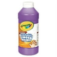 thumbnail image 2 of Crayola Purple Washable Fingerpaint For Kids, 16 Oz., 2 of 2