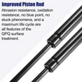 thumbnail image 4 of Unique Bargains 2pcs Rear Tailgate Lift Support Gas Struts Gas Spring Shock for Nissan Armada 2005-2015 Black, 4 of 7