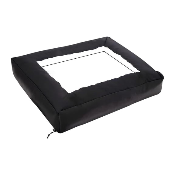 QSTDGVPW Broadcast Spreader Cover Fertilizer Spreader Protective Cover with Clear Window,