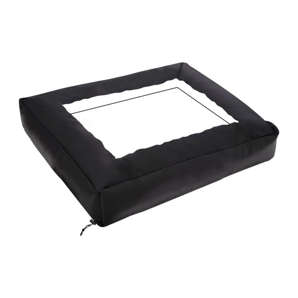 Cubierta para Esparcidor Protección Impermeable de Fertilizante Repuesto para Herramienta de Jardín Protector Resistente con Ventana Visible