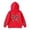 Red, variant on Vrotazzy Girls Long Sleeve Print Hooded Sweatshirt Loose Fit Pullover Top Casual Wear