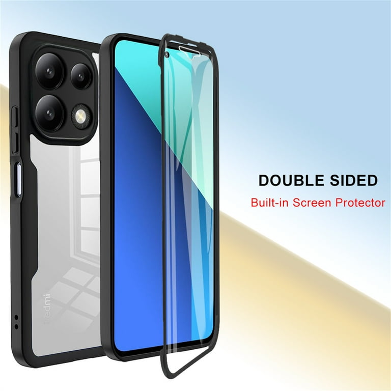 CCSamll for Xiaomi Redmi Note 13 Pro 4G Clear Case with Screen