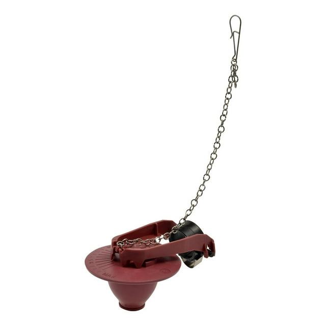 Sapo Para Sanitario Fluidmaster Rojo 2" Plástico Antimicrobi