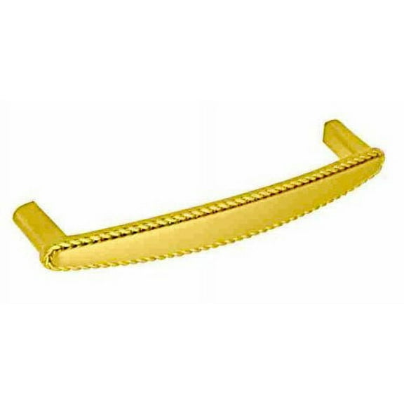 Liberty P0280A-PB 5" Polished Brass Contempo Rope Edge Drawer Pull