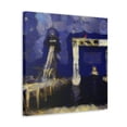 thumbnail image 2 of Pier in Expressionism - Canvas, 2 of 10