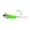 Chartreuse Minnow, variant on 6th Sense – Spangle Tinsel Jig Crappie Fishing Lure, Flash Tinsel Design