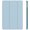 Light Blue, variant on Premium PU Leather Folding Stand Folio Cover with Auto Wake/Sleep for Apple iPad Air 2 and iPad Air 1 Smart Cover, Protective Cover Smart Case