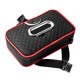 thumbnail image 5 of Soporte de pañuelos perfecl para reposabrazos de coche Caja de servilletas de piel sintética Negro y rojo, 5 of 8