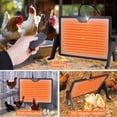 thumbnail image 5 of Pet Deluxe Chicken Coop Heater, Chicken Heater for Inside Coop 200W with Remote Control Timing Function, Adjustable Temp, Light, Perfect Chicken Coop Accessories Kitten Puppy Pets for Winter, 5 of 8