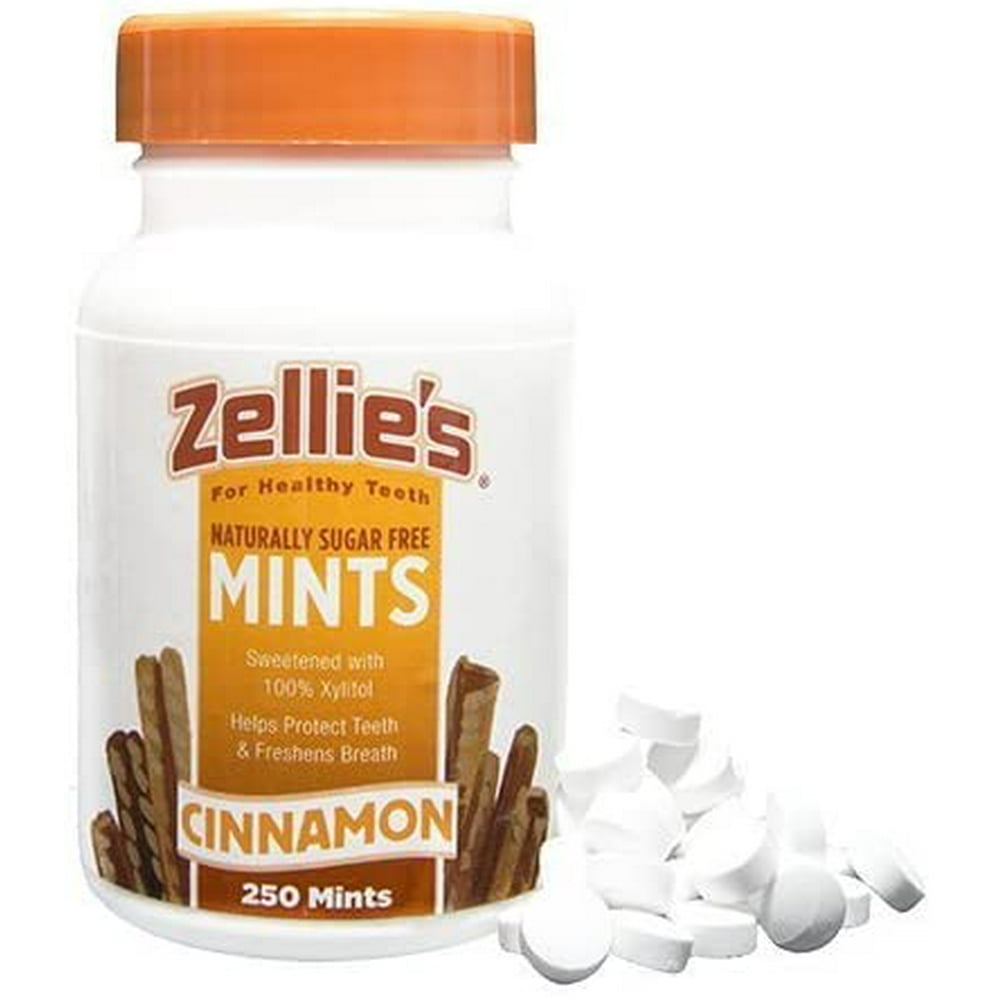 Zellies, Mints Cinnamon, 250 Count