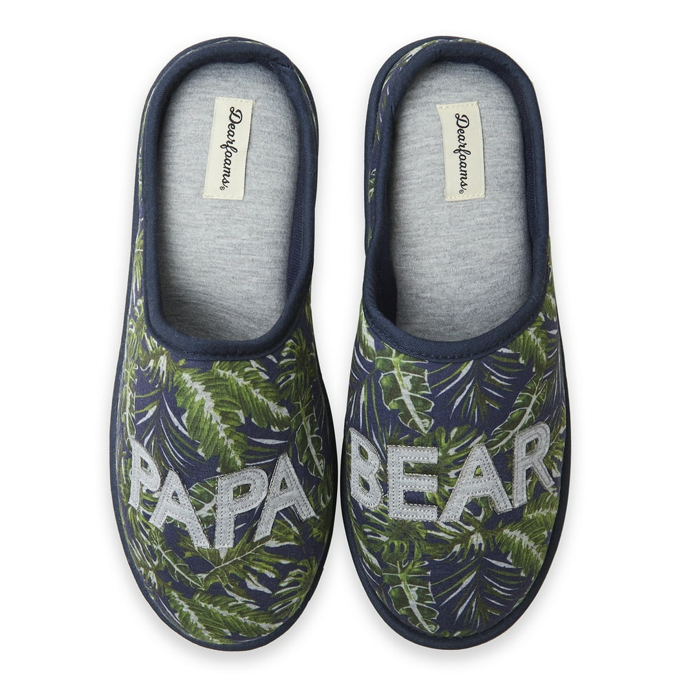 papa bear dearfoam slippers
