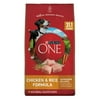 Purina One Dry Dog Food for Adult Dogs Chicken and Rice Formula, 31.1 lb Bag