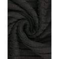 thumbnail image 5 of DARING DIVA Women's Ribbed Knit Lounge Set Pajama Sets Matching Outfits M Black, 5 of 6