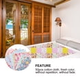 thumbnail image 2 of MasteelfCA 50pcs Cotton Fabrics DIY Patchwork Handmade Cloth Materials for Sewing Scrapbooking Quilting (10X10CM), 2 of 8