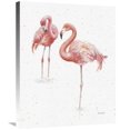 thumbnail image 1 of Global Gallery's 'Gracefully Pink X' By Lisa Audit Stretched Canvas Wall Art, 1 of 4