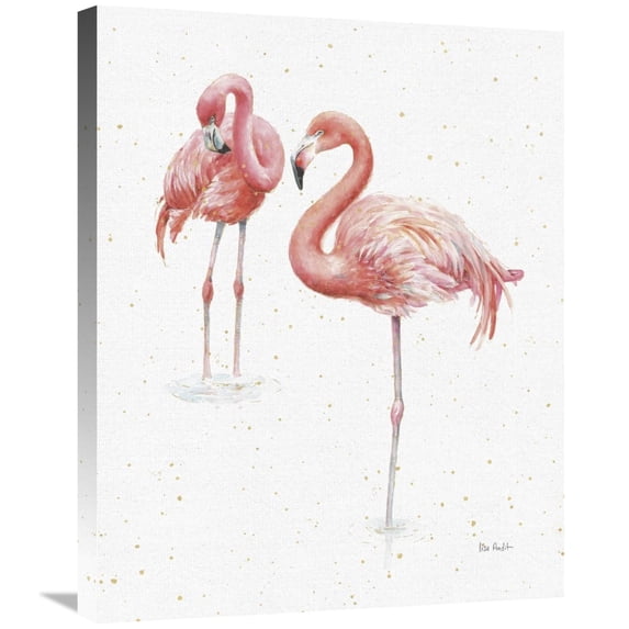Global Gallery's 'Gracefully Pink X' By Lisa Audit Stretched Canvas Wall Art