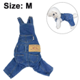 thumbnail image 2 of Ropa para perros, ropa de trabajo de mezclilla para mascotas, pantalones de moda para mascotas, talla 5 opcional MFZFUKR CPB-DE-LYY2034-2, 2 of 5