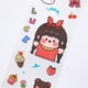 thumbnail image 3 of Pegatinas kawaii para álbum de recortes pegatinas bonitas fáciles de pelar impermeables PET estilo de dibujos animados patrón transparente transparente pegatinas Kawaii Anggrek Otros, 3 of 5