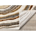 thumbnail image 5 of Rug Branch Contemporary Organic Cream Indoor Area Rug - 5' x 8', 5 of 8