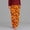 Orange#1, variant on Jesvior Women'S Casual Halloween Print Sleep Pants Soft Lounge Pajama Trousers with Pockets for Home Daily Wear