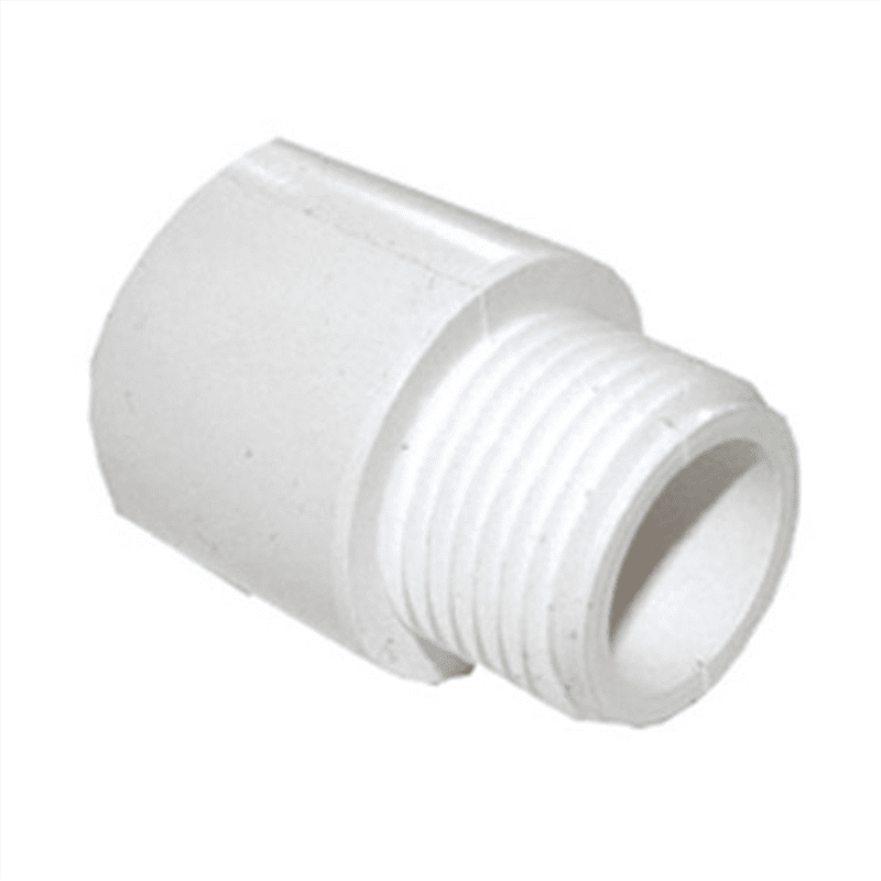 LASCO 151643 PVC Hose Adapter with 3/4Inch Male Hose Thread and 3/4