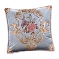 thumbnail image 1 of Funda de almohada Strade Fareast Limited de Estilo europeo jacquard con estampado de flores de lujo cuadrada 48 cm x 48 cm, 1 of 8