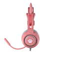 thumbnail image 3 of Auriculares para juegos Cute Cat Ear RGB retroiluminados de 3.5 mm con micrófono, 3 of 9