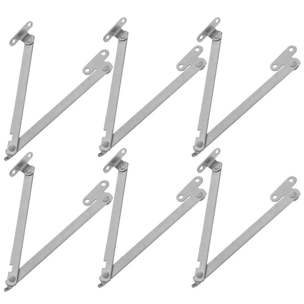 bisagras de soporte de tapa: bisagra plegable con cierre suave, herraje de soporte de escritorio oculto, resistente, para armarios.